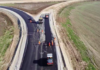 S-au așternut primele straturi de asfalt pe Drumul Expres Craiova-Pitești