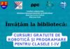 Învățăm la bibliotecă, cursuri gratuite de programare și robotică pentru elevii claselor I-IV