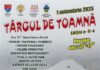 TÂRGUL DE TOAMNĂ CULA IZVORANU-GEBLESCU, 1 noiembrie 2025