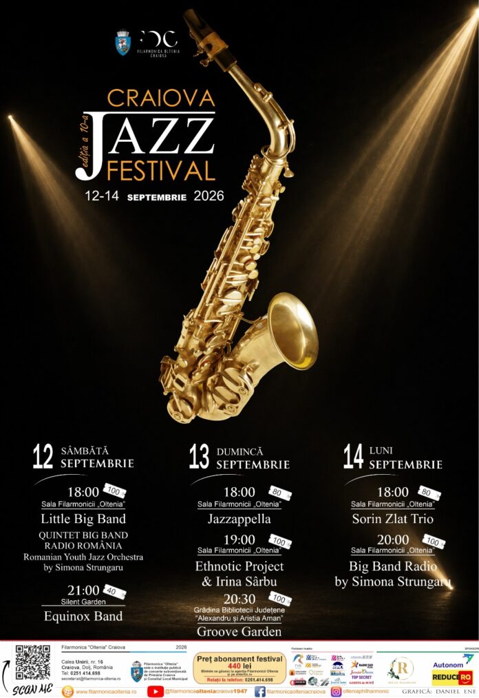 Afis Craiova Jazz Festival 2026