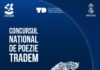 Se fac înscrieri pentru cea de-a 48-a ediție a Concursului Național de Poezie TRADEM 2026